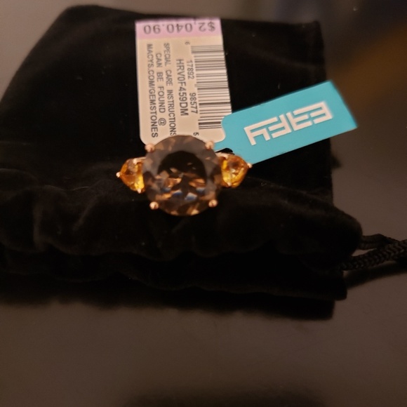 EFFY Smoky Quartz (5-1/3 Ct. T.W.) & Citrine (3/4 - Picture 2 of 8